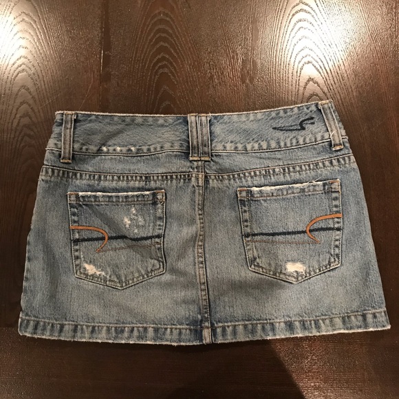 American Eagle Blue Jean Skirt - Picture 2 of 2